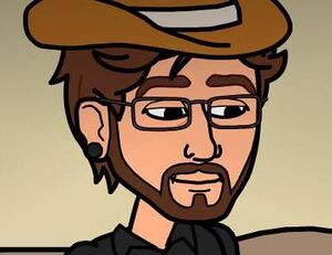 Bitstrip rendering of Stolichnaya's appearance irl